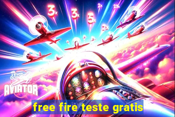 free fire teste gratis